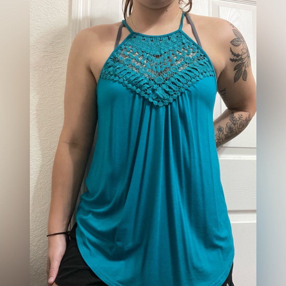 Bluetime tank tops.